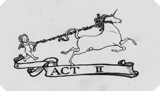 Act 2 horse drawing